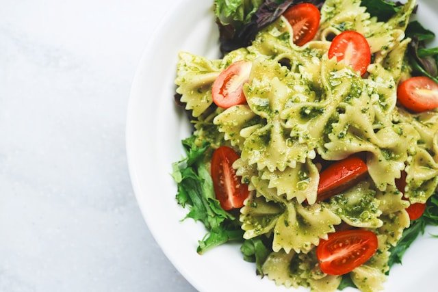 Basil Pesto Pasta Salad