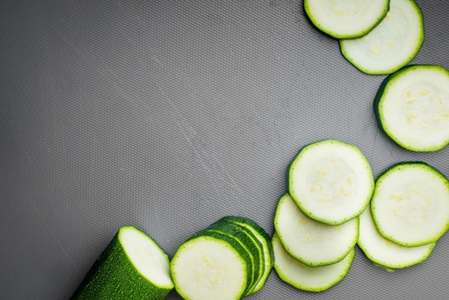 Sliced Zucchini